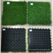 WPC Decking Fake/Artificial Grass Tile